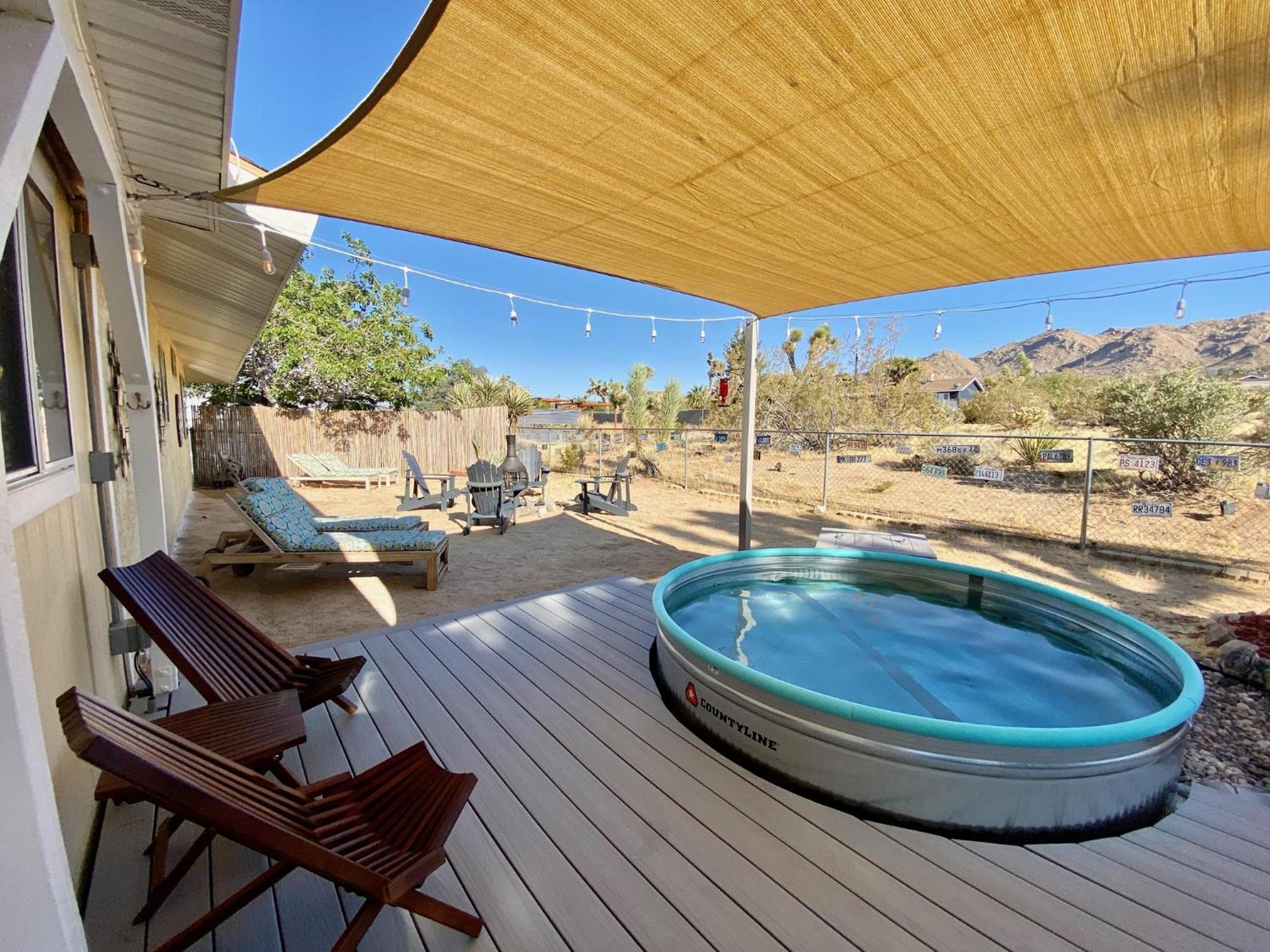 Float Pool, Hot Tub, Sauna, Views, Telescope-Skywatchers Haven Joshua Tree Kültér fotó